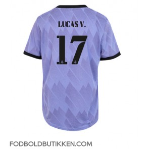 Real Madrid Lucas Vazquez #17 Udebanetrøje Dame 2022-23 Kortærmet